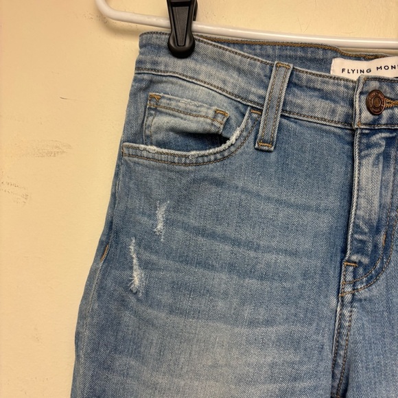 Flying Monkey Split Hem Flare Jeans - Picture 2 of 9